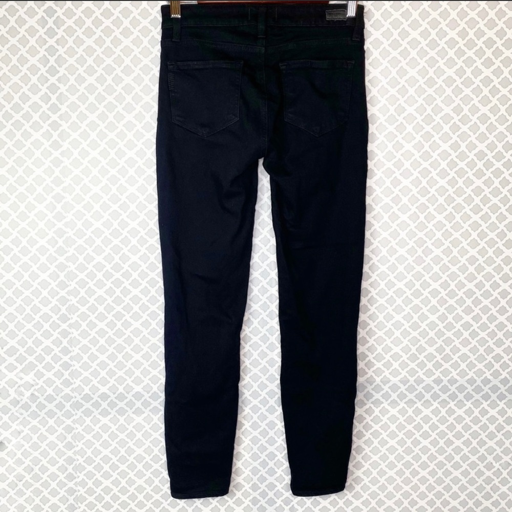 EUC Paige Dice Black Destructed Verdugo Ankle Jean - Picture 10 of 12